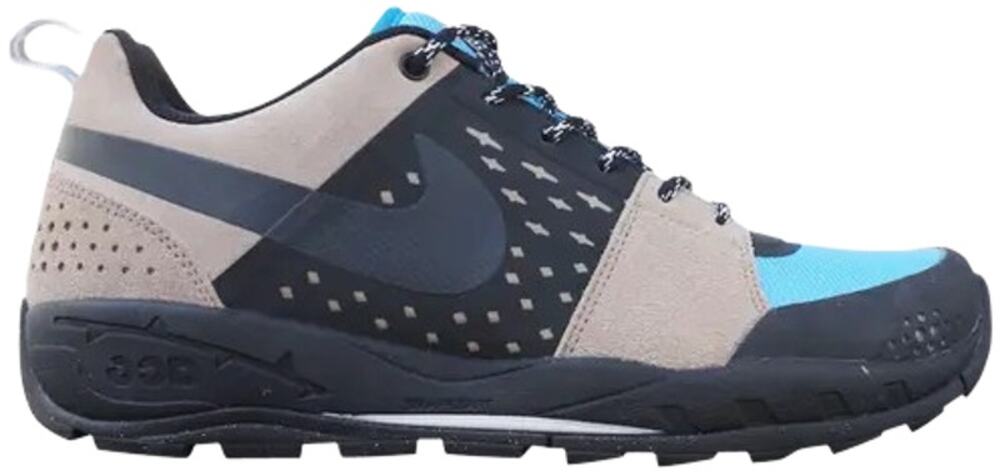 Nike ACG Alder Sneakers Water Resistant Suede Phylon Air-Sole Blue Khaki 10